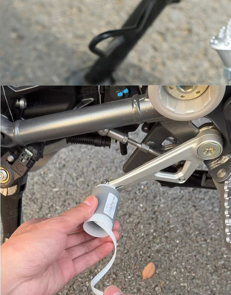 Capa para Alavanca de Câmbio de Moto BLALION Antifurto Sapatos de Silicone Autorretrátil Equipamento de Proteção para Pilotagem de Moto
