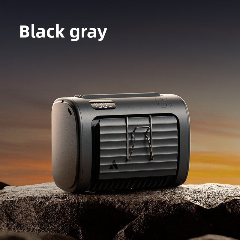 Aecooly Waist Fan Portable Waist Cooling Artifact Tubular Flow High Speed Large Wind Power Violence Small Summer Refrigeration