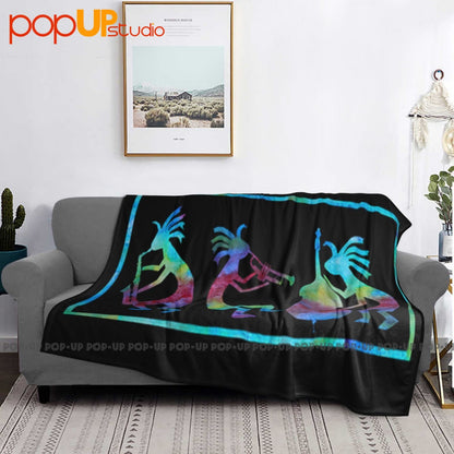 Kokopelli Jazz Trio Ultra-Soft Blanket Quilt Winter Sofa Cover Bed Covers