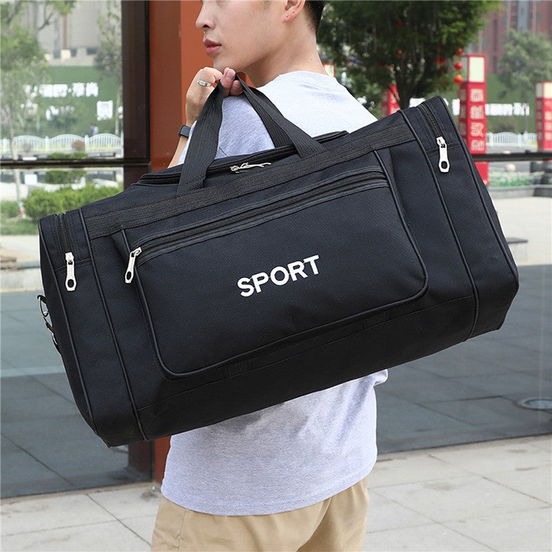 Portable long-distance Men Women Travel Bag Business Trips Boarding Solid Color Large Capacity Toiletries Luggage Bags