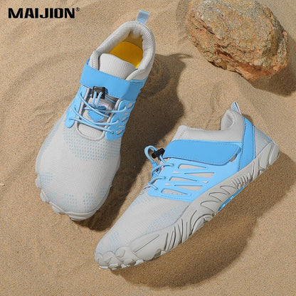 Men's Elastic Hiking Shoes Women Outdoor Sneakers for Trekking Wading Light and Comfortable Sports Shoes Non-slip Breathable