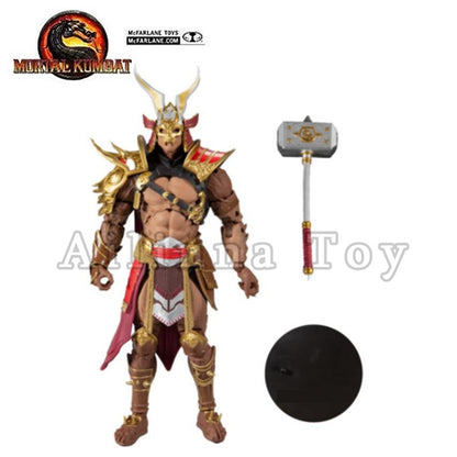 McFARLANE Boneco de Ação Mortal Kombat XI Shao Kahn 7 polegadas Modelo de Anime para Presente