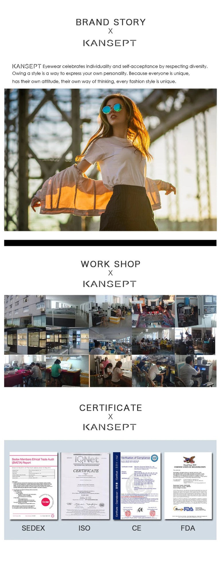 KANSEPT Reading Glasses Woman Transparent Eyepieces Eye-glasses -2 Luxury Mens Lenses to Read Woman's Eyeglasses Women Lens Men