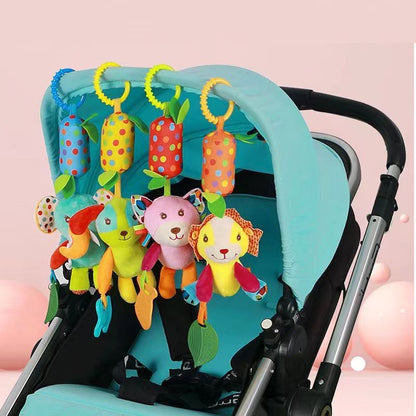 Wind chime baby stroller pendant with bell and dental glue Newborn 0-3 year old baby toy