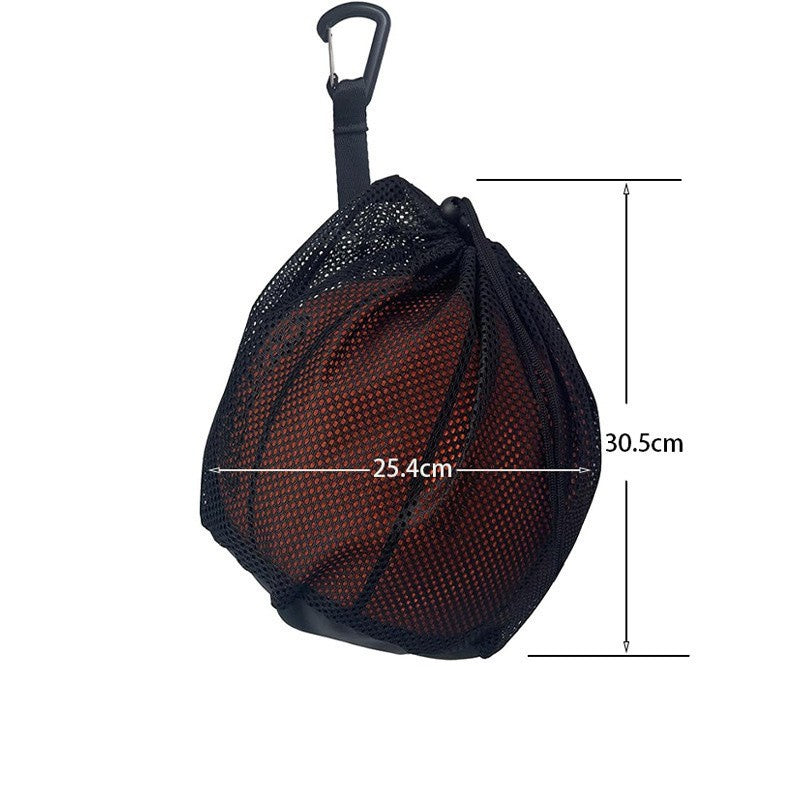 Mochila Portátil com Cordão, Bolsas Pequenas de Bolas para Pendurar, Bolsas de Armazenamento de Futebol, Vôlei, Basquete, Saco de Malha para Brinquedos de Jogo