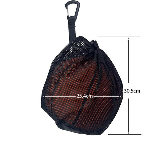 Mochila Portátil com Cordão, Bolsas Pequenas de Bolas para Pendurar, Bolsas de Armazenamento de Futebol, Vôlei, Basquete, Saco de Malha para Brinquedos de Jogo
