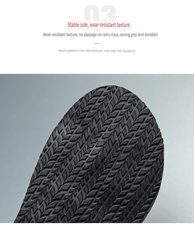 Summer Casual Durable Slippers,Men's Summer Slip-on Anti-slip Outdoor Casual Sandals,Flip-flops for The Beach with Open Toes