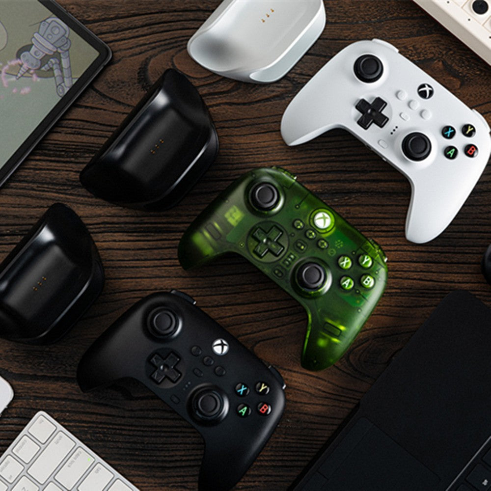 8BitDo Ultimate 3-mode Controller Hall Effect Joysticks with Charger Dock Wired for Xbox Series X/S, Xbox One Windows Android