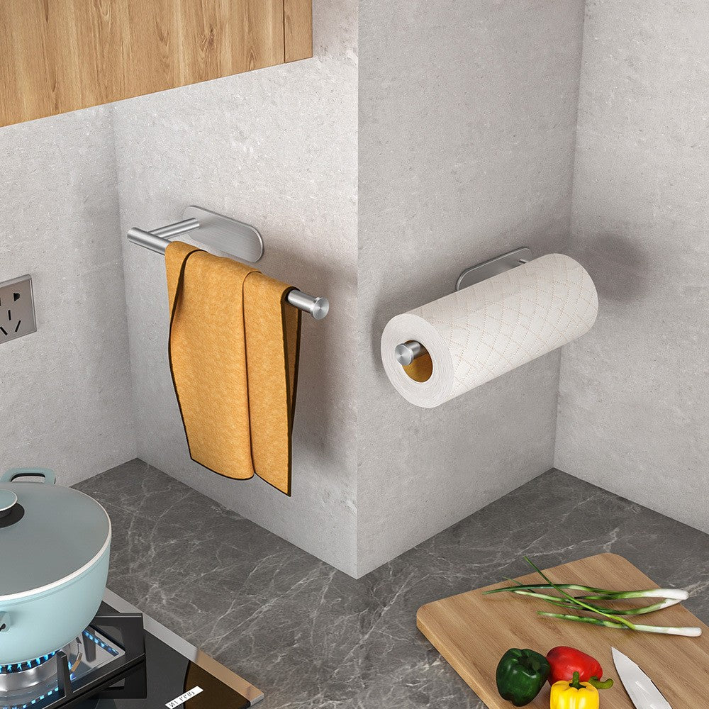 Kitchen paper towel holder / napkin holder, adhesive hook, toilet paper holder, cabinet and bathroom accessories