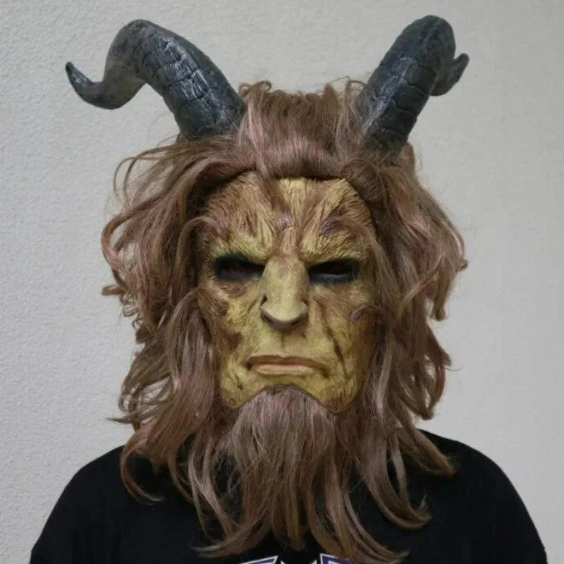 Anime The Beauty Beast Cosplay Costume Clothes Mask Prince Beasts Adam Cos Costume Uniform for Adults Men Women Halloween Party