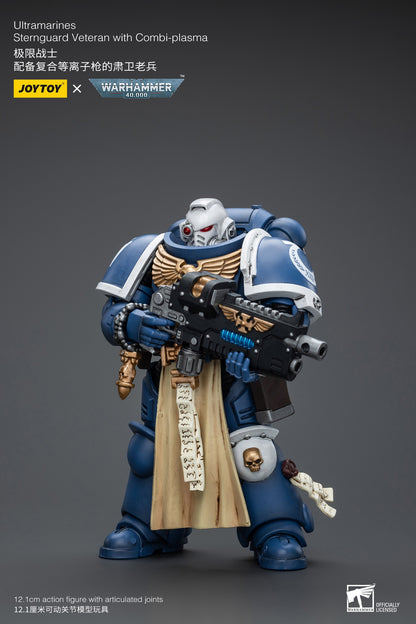 JOYTOY Warhammer 40k 1/18 Action Figures Anime 12,1cm Ultramarines Sternguard Veteran Coleção Modelo Brinquedos
