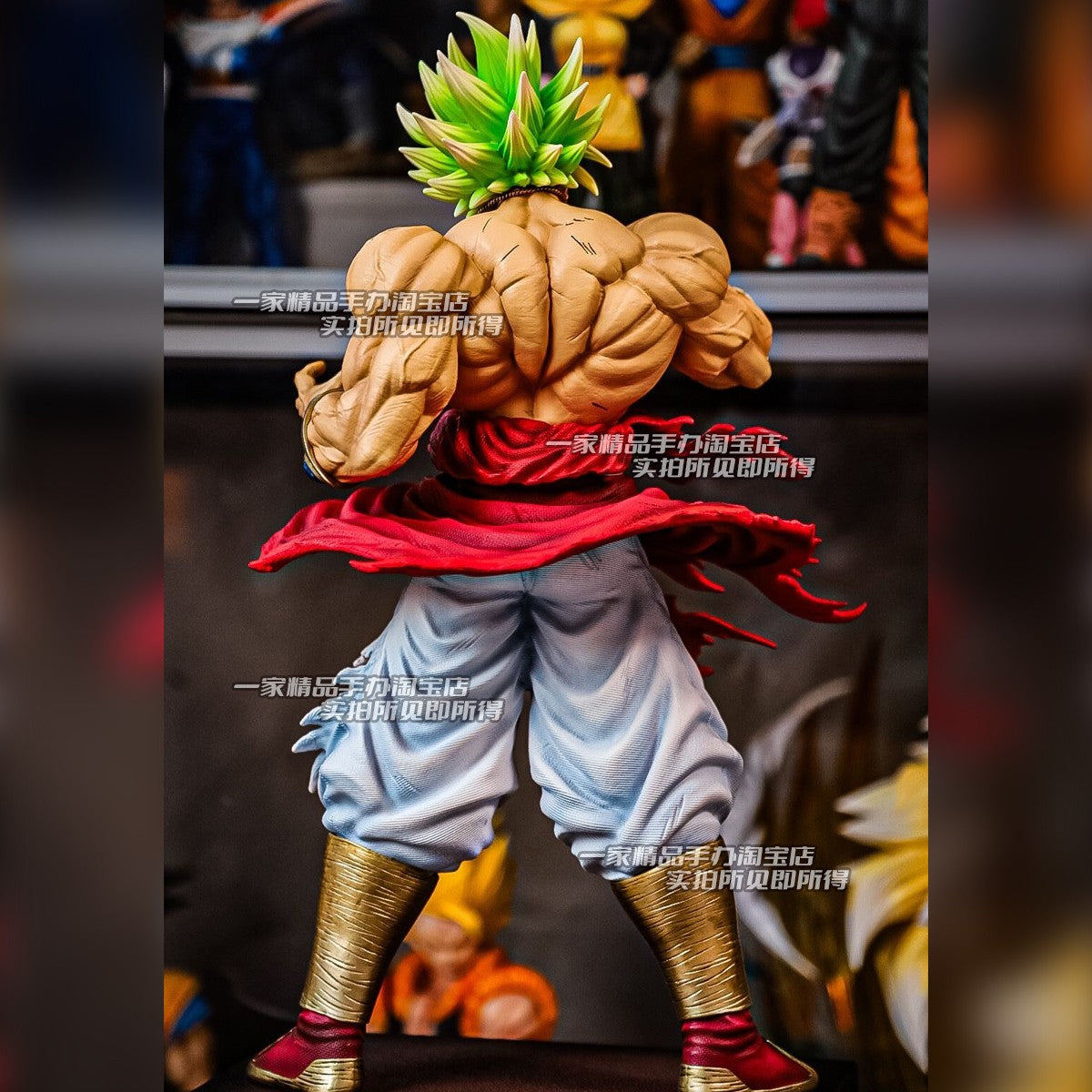 50CM Dragon Ball Breaking Circle Broly Figure Estátua JT Irmão Super Saiyajin GK Modelo de Estátua Ornamento Presente para Menino
