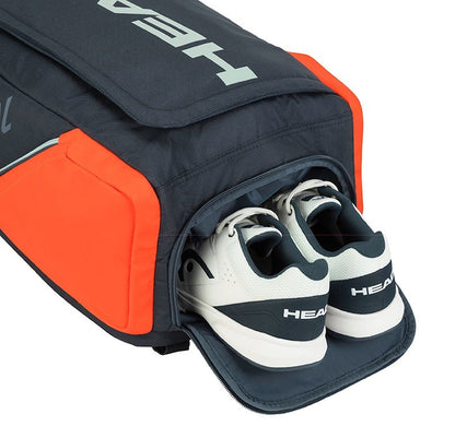 HEAD Original Radical Tennis Backpack 2-Pack Raquetes Bolsa Masculina Bolsa de Tênis Feminina Padel Mochila Esportiva