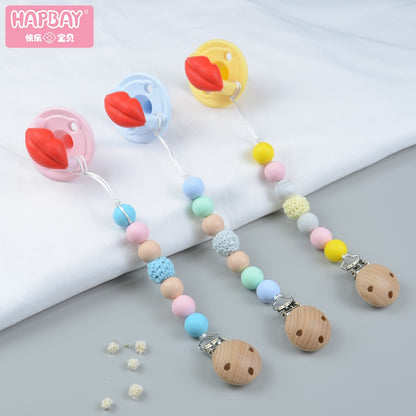 TYRY.HU Baby Newborn Soft Food Silicone Nipple Infant Safe Circle Type Nipples Toddler Pacifier Kids Teether Toy For Boy Girls