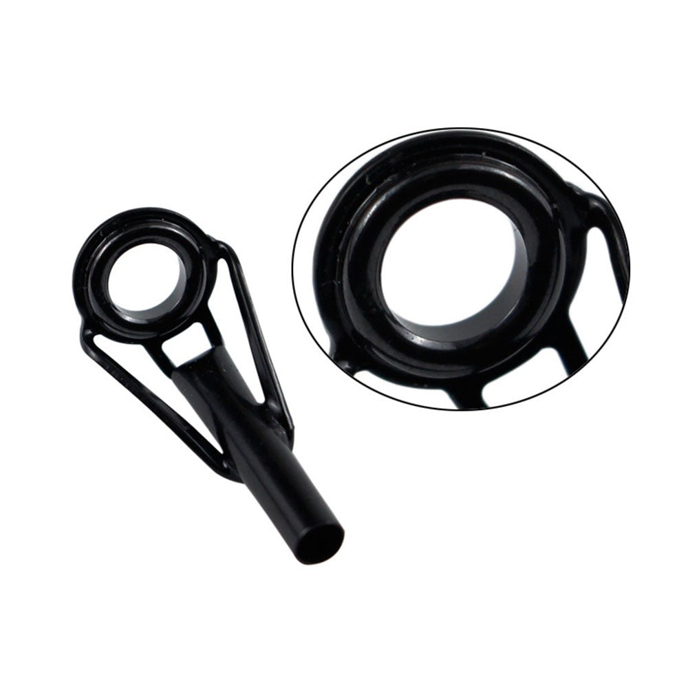 40 Peças/Caixa Anel Guia para Vara de Pesca Kit de Reparo Ponta Superior Conjunto 8# DIY Aço Inoxidável Molduras Cerâmica Ferramentas Acessórios de Pesca