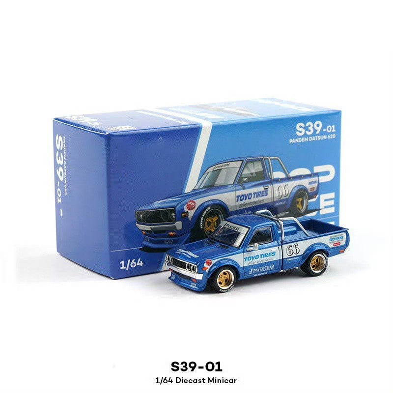 Novidade em Estoque 1:64 S33-02 Poprace Porshce Singer Dls Turbo Study Miniatura em Liga Fundida S29-01 Brinquedo Carro de Corrida Porshce