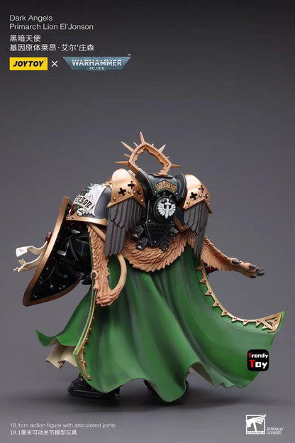 ?JOYTOY?Warhammer 40K Dark Angels Primarch Lion El'Vonson 1/18 Action Figure Model Toys