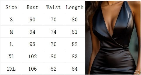 Sexy Low Cut V-neck Suspender Solid Color Pleated Women's Dress Fashionable High Street Dating Versatile Summer Dresses