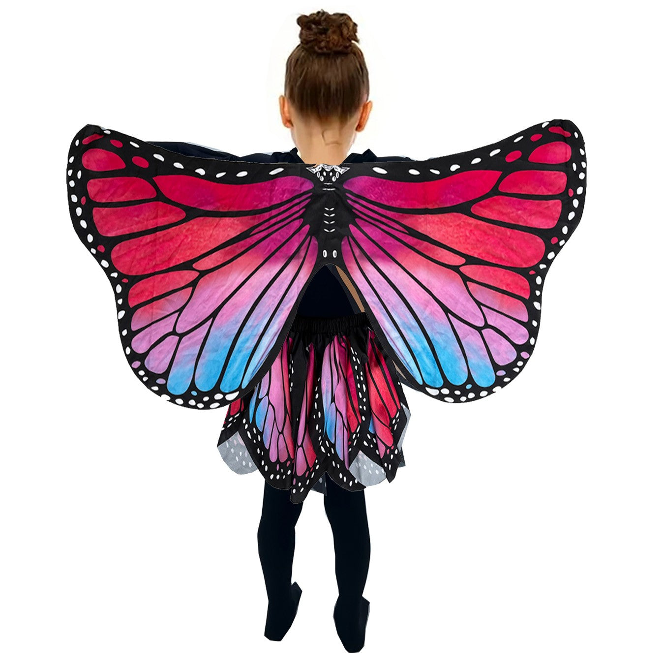 Butterfly Cosplay Wings Costumes Girl Performance Accessories Halloween Carnival Props Wing For Girls Boys Cloak Party Ccarnival