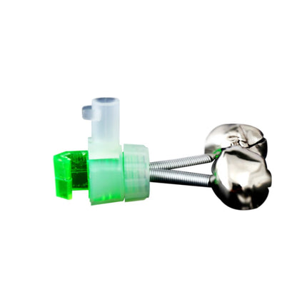 10-1PC Fishing Bite Alarms Fishing Rod Bells Tip Clip Bells Ring Green ABS Fishing Accessory Outdoor Pole Fish Bites Indicators