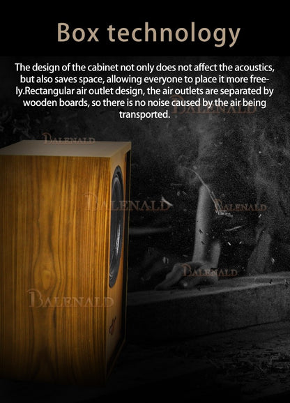 Caixas de som hifi Banlong de alta fidelidade coaxial de 12 polegadas, bookshelf, caixas de som de alta fidelidade, áudio passivo com acabamento em madeira.
