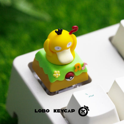 Pokemon Series Bulbasaur Squirtle Pikachu Charmander Mechanical Keyboard ESC Keycap Decoration Accessories Figures Gift
