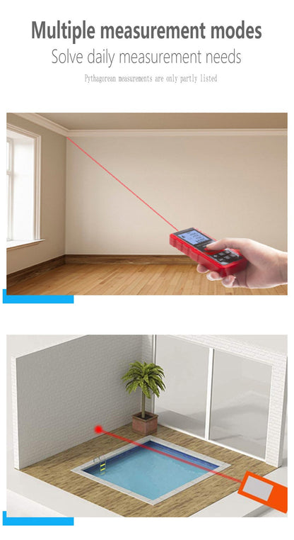 Noyafa NF-271 Medidor de Distância a Laser 40M 80M Telêmetro Trena Medidor de Alcance Dispositivo Régua Digital Ferramenta de Teste