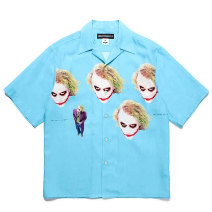 Latest Trend WACKO MARIA 25SS Vintage Denim Rope Crop Casual Hawaii Beach Holiday Mens Womens Casual Short Sleeve Shirt Tops