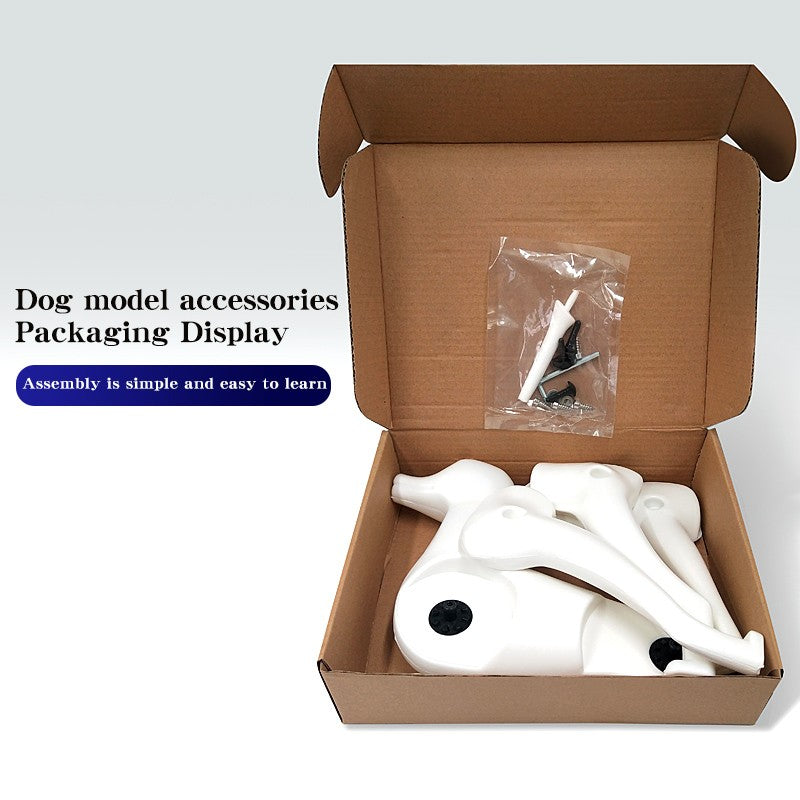 Teddy Pet simulation hair beauty fake beautician practicing dog standard Teddy full body fake head, skeleton model?pet groomer