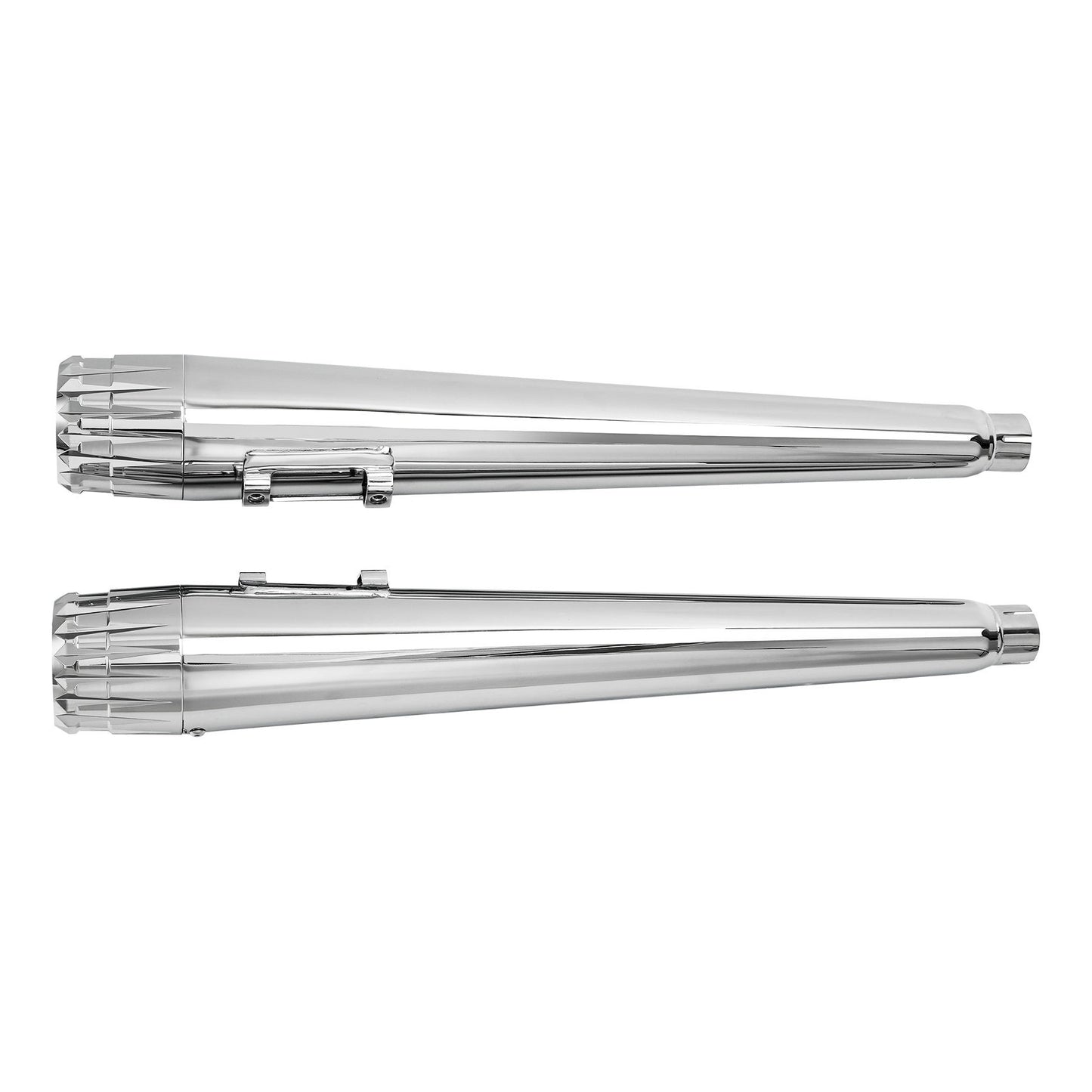 Motorcycle 4" Slip-on Mufflers Exhaust Pipes For Harley Touring Electra Street Glide 1995-2016