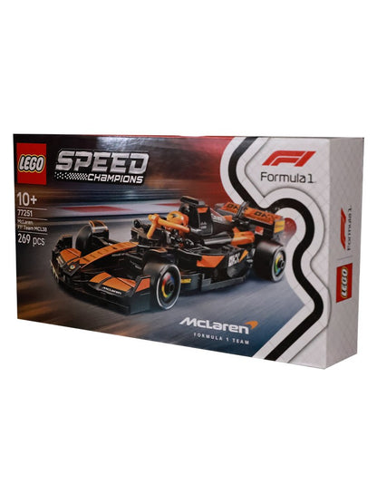 Lego 77251 McLaren F1 Team MCL38 Racing 2025 Novo Brinquedo de Montar Blocos de Construção para Crianças