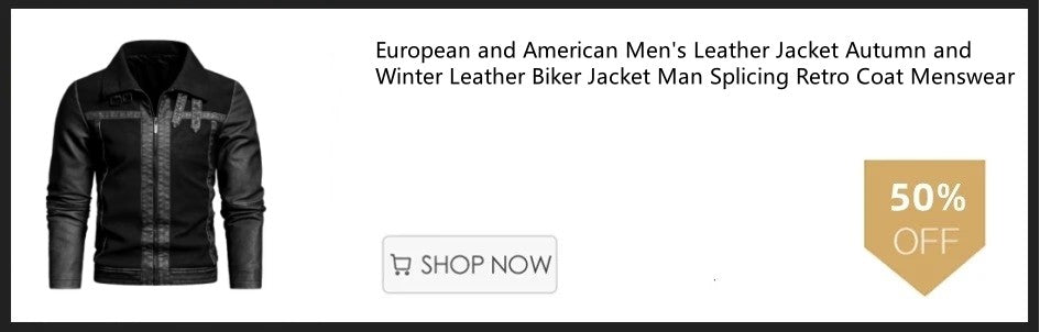 Vintage Motorcycle Jacket Men Fashion New Biker Leather Jacket Male Embroidery Bomber Coat Winter Fleece Pu Overcoat