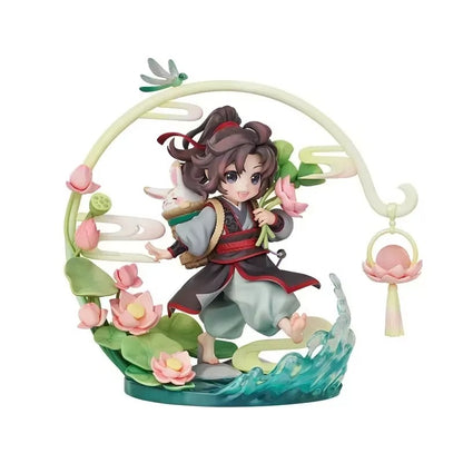 Mo Dao Zu Shi Yunge Yayun Wei Wuxian Lan Wangji Figures Genuine Anime Peripheral Collectible Model Desktop Decoration Doll Gift