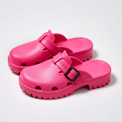 Kidmi New Women's Sandals Platform Beach Sandals EVA Flat Sandals Casual Women Shoes Summer Soft Sandals Outdoor Fashion Sandals