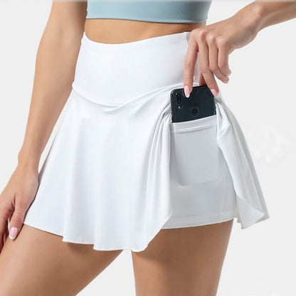 New Women's Tennis Skirts with Pockets High Waisted Pleated Skirt Tennis Skirt High Waist Sports Skirt Clothing