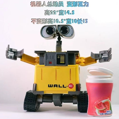 Brinquedos de Anime da Disney WALL E Transformando EVE Robô Boneco de Ação Modelo Brinquedo Presente de Natal para Crianças Brinquedos Colecionáveis