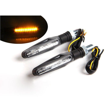 1/2/4pcs LED Motorbike Lampe LED Turn Signal Light Super Bright Amber Flasher Light Universal Motorcycle Turn Signal Indicator