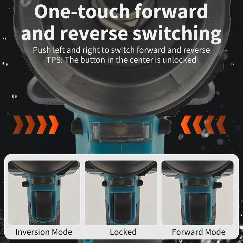 Makita DTW700 18V Chave Elétrica Sem Fio Sem Escovas Parafusadeira Furadeira Frete Grátis Ferramentas Elétricas de Alto Torque Chave de Torque