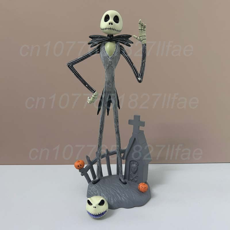 The Nightmare Before Christmas Jack Skellington Action Figure 12 Face Jack Jack Chair Special Version Model Toys Christmas Gift