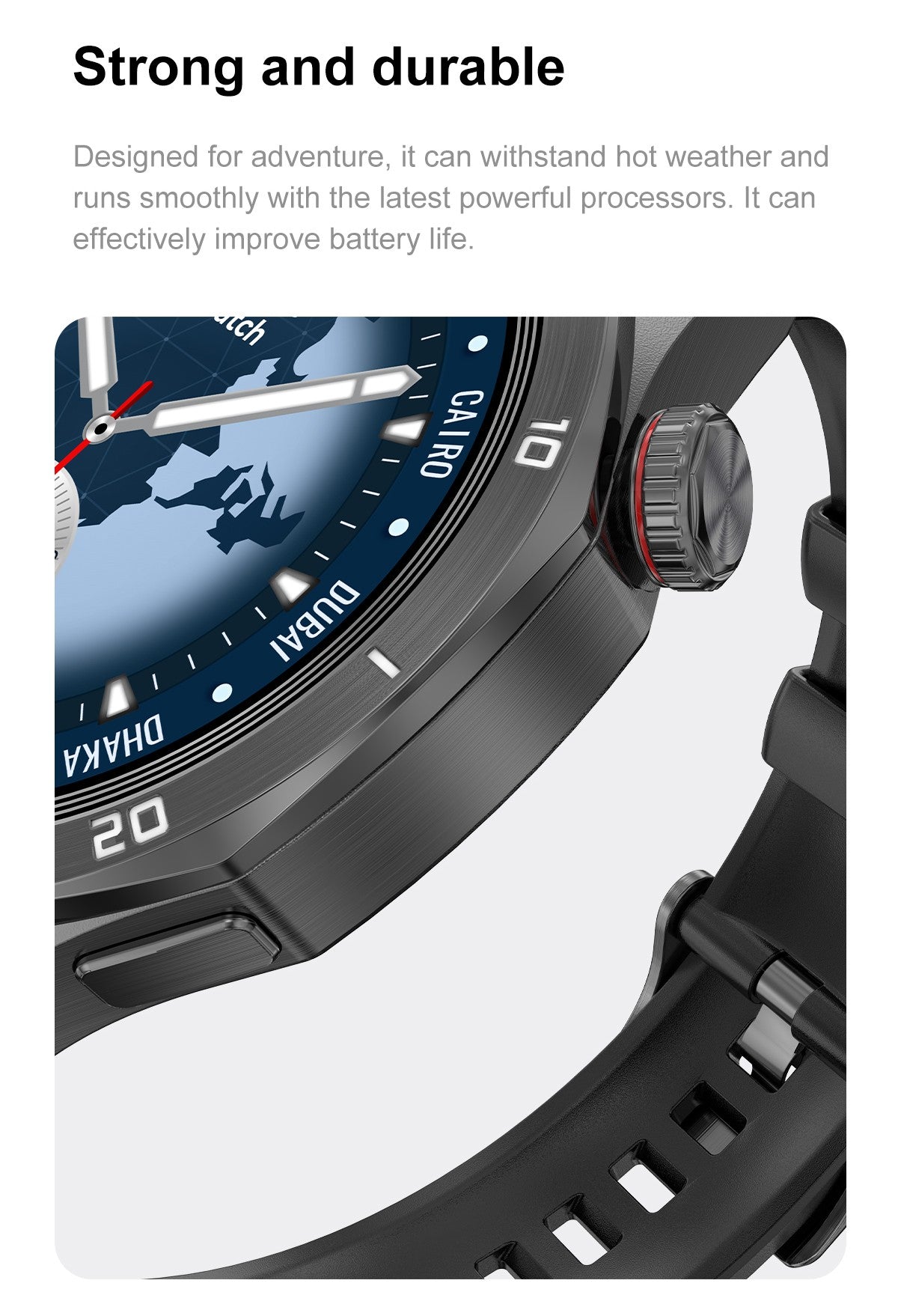 GT5 Pro Smart Watch Global Version 32GB Memory GPS navigation NFC Music Video play Call Titanium alloy Waterproof Smartwatch 5