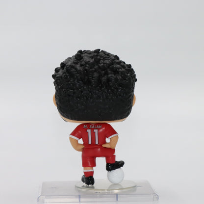 Original Funko Pop Premier League Liverpool Football Club Mohamed Salah Peripheral Doll Figurine Model Toy Gift for Boys