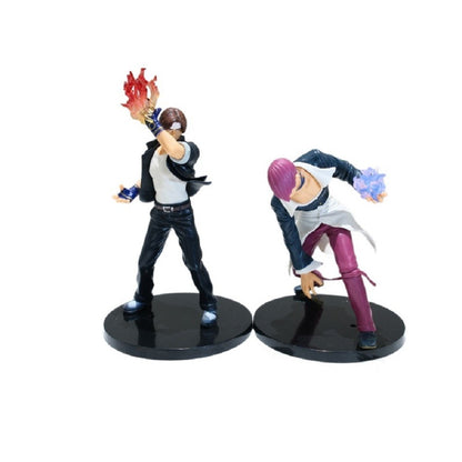 20CM The King of Fighters '98 SNK Anime Figure Kyo Kusanagi Iori Yagami Action Figures Arcade Game peripheral PVC Model Toy Gift