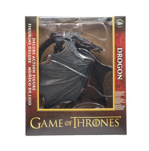 Ice Black Fire Dragon Drogon Deluxe Figure Collective Toys