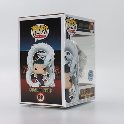 FUNKO POP Jujutsu Kaisen: Suguru Geto com Dragão de Espírito Amaldiçoado Anime Decoração de Mesa Enfeite Modelos de Brinquedos Modelo Colecionável