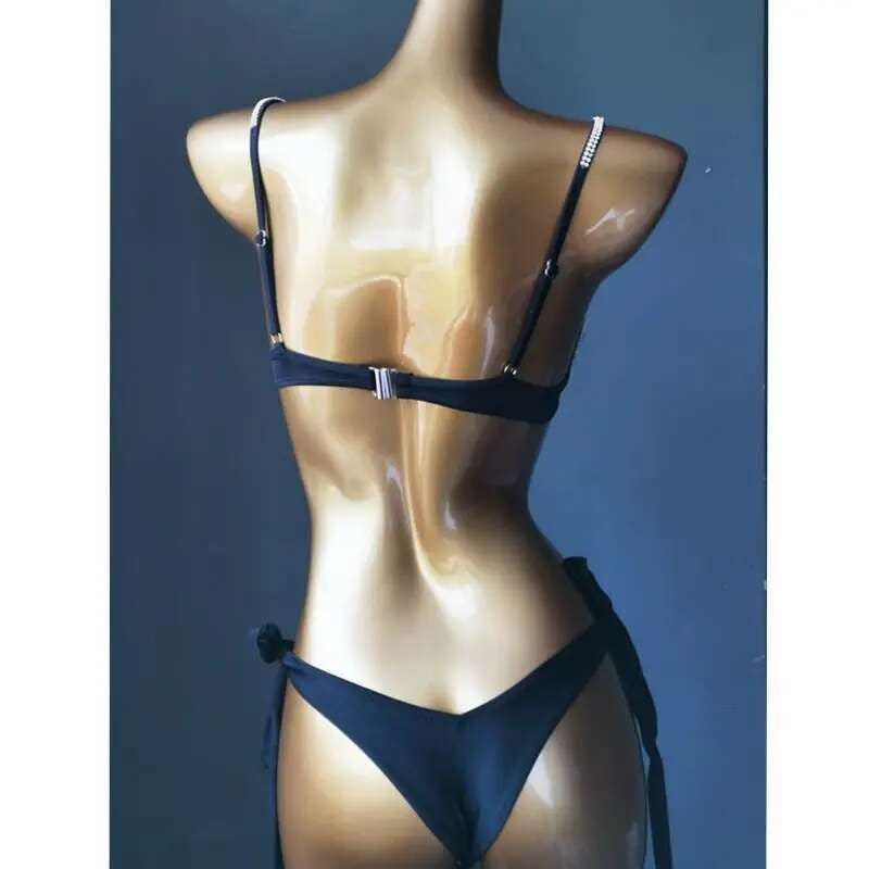 2025 New Swimsuit High Waist Nightclub Dress Bikini