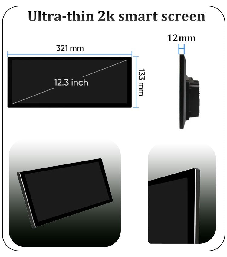 Estéreo Touchscreen Wireless CarPlay Android 15 Para BMW Série 1 F20 F21 F22 F23 2016 - 2023 Sistema NBT/EVO WiFi GPS 4G F6NAVI