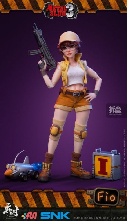 TUNSHI STUDIO Original Metal Slug Series Boneca de Pano de 6 polegadas Leona Clara Ralph Action Figura de Mobilidade Articulada Modelo de Brinquedos Presentes
