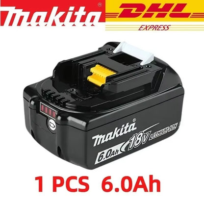 Bateria Recarregável de Íons de Lítio Makita para Ferramentas Elétricas 5.0Ah 6.0Ah 9.0Ah 18V BL1860B BL1860 BL1850 BL1830 BL1815
