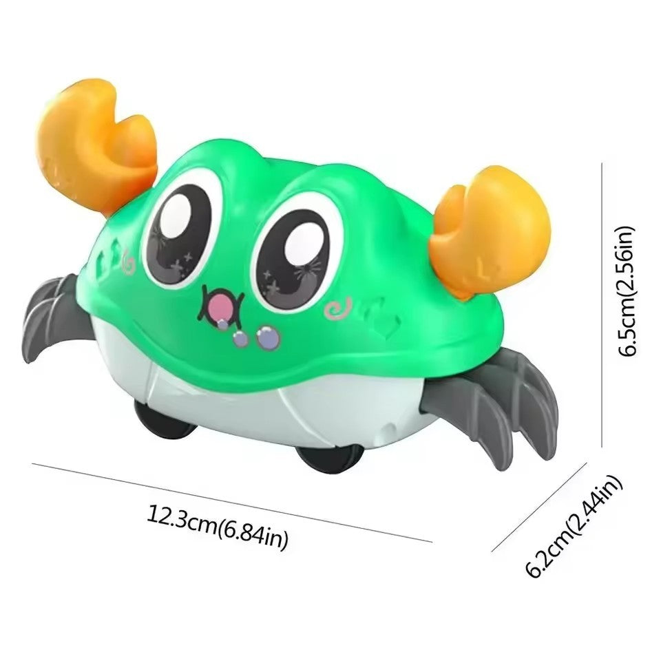 Kids toys small gifts double pull cartoon crab animal inertia car baby puzzle clip doll boy girl gliding toy