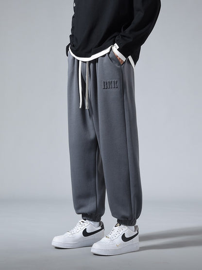 Men's Jogger Cotton/Polyester Sweatpants Big Size 8XL 7XL 6XL Sports Baggy Pants Sting Banding  Hip Hop Loose Harem Trousers